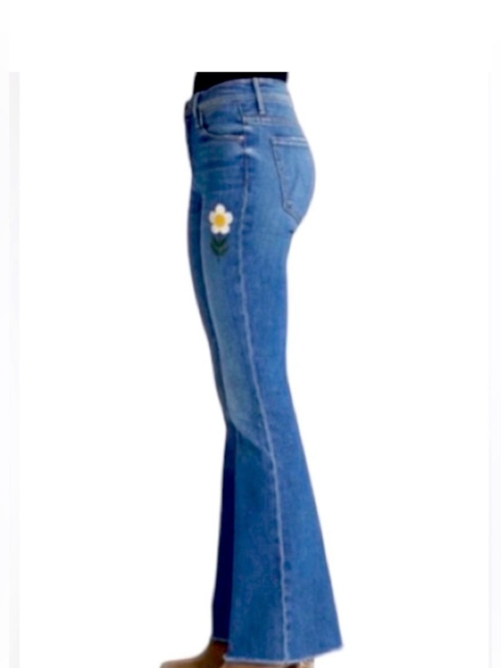 MOTHER The Weekender Fray in Gold Rush Size 27 - Picture 2 of 11